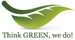Think green! We do!