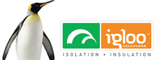 Igloo Cellulose... The unparalleled thermal and acoustical insulation product.